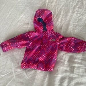 North Face rain jacket 6-12 month